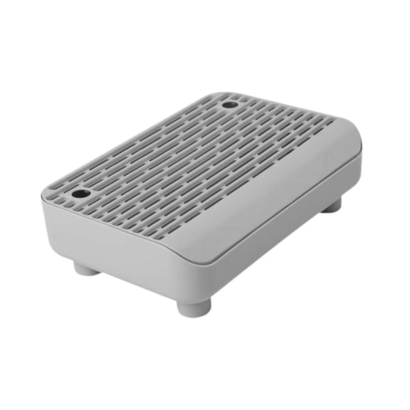 Bvdfgk Cat Litter Box Step Elevated Cat Litter Mat for Small and Senior Cats Kitten
