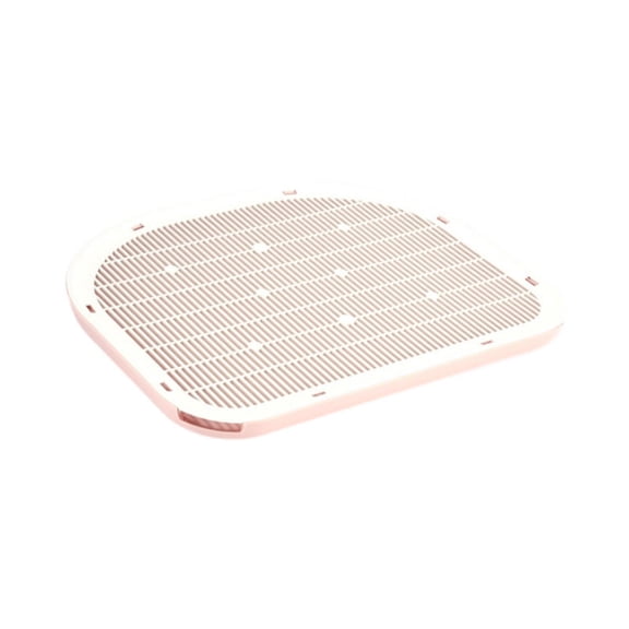 Bvdfgk Cat Litter Mat, Cat Litter Catcher Mat, Reusable Double Layer Cat Litter Control Pink
