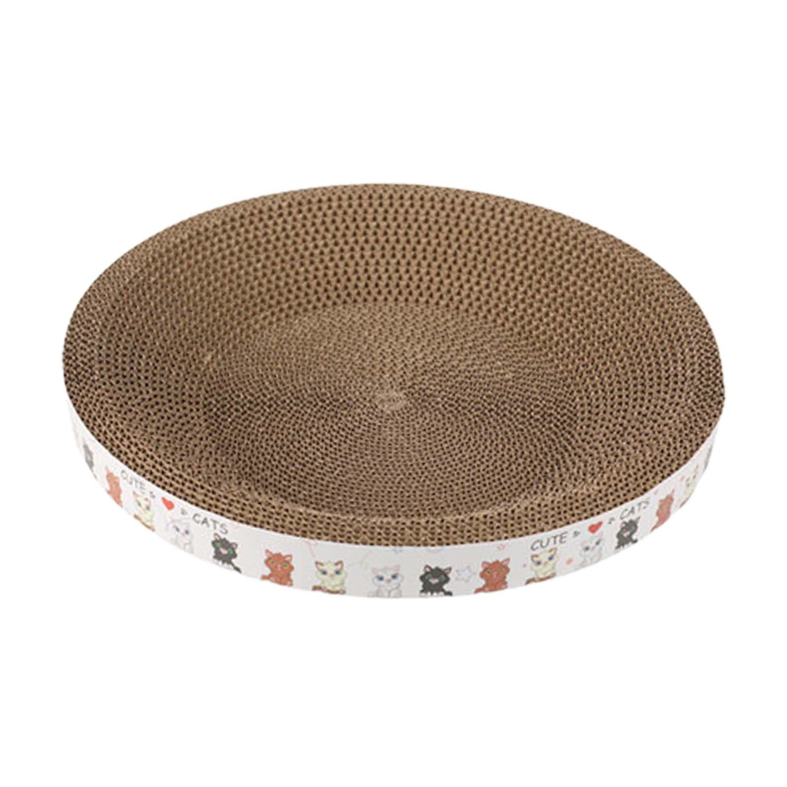 Bvdfgk Cat Scratch Pad Cat Pattern Furniture Protector Durable Lounge Bed Cat Scratcher L