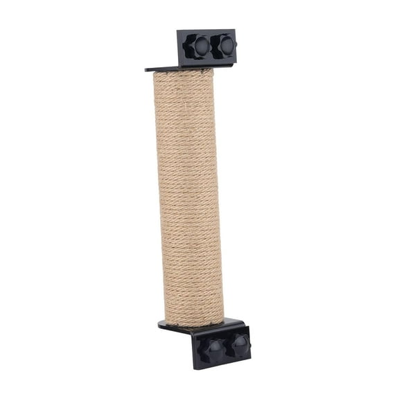 Bvdfgk Cat Scratch Post Climbing Sisal Rope Scratcher Wall Mounted Cat Scratch Post for L jute