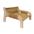 thumbnail image 1 of Bvdfgk Cat Sofa Bed Lying Stable Anti Slip Decorative Lounge for Indoor Cats Kitten Rattan Woven, 1 of 9