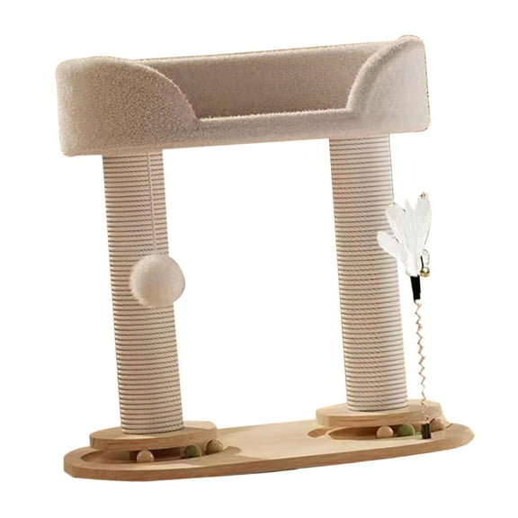 Bvdfgk Cat Tree Activity Center Sleeping Playing and Lounging Training Kitten Scratcher B
