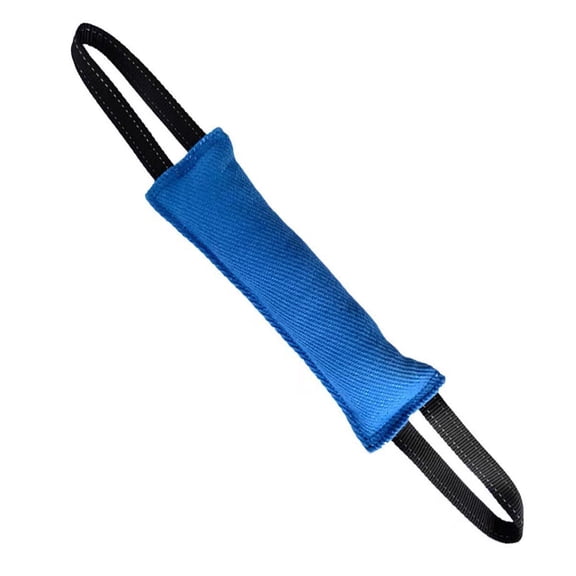 Bvdfgk Dog Bite Toy Rope Toy Molar Pull Toy Interactive Play Linen Training Bite Pillow Blue