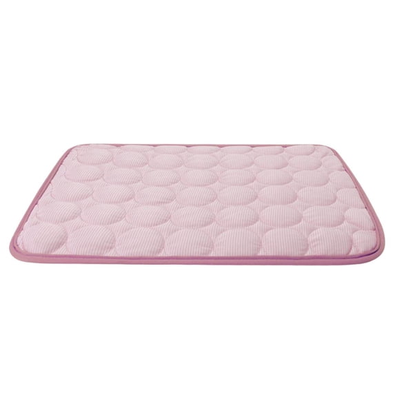 Bvdfgk Dog Cooling Mat Cooling Pad Pet Bed for dogs and cats Kennel Pad Breathable Pet pink S