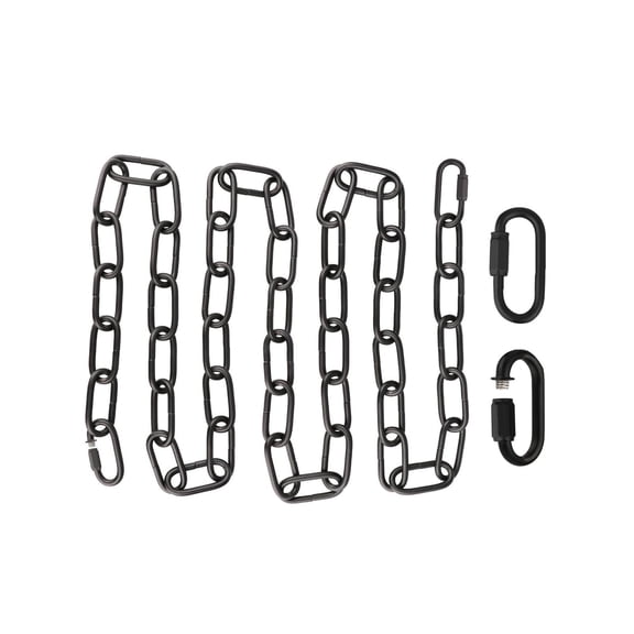 Bvdfgk Durable Pendant Light Fixture Chains, Lighting Chain Replacement, Hanging Chains black
