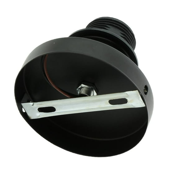 Bvdfgk E27 Ceiling Lamp Head E27 Bulb Base Lamp Socket for Home Restaurant Black