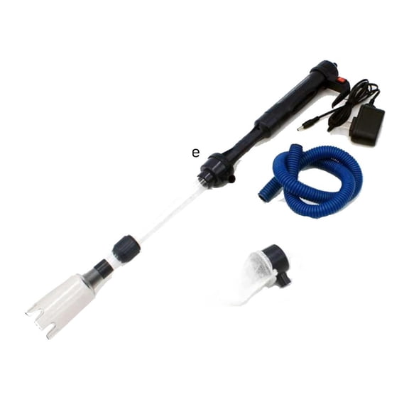 Bvdfgk Electric Aquarium Cleaner Vacuum Gravel Syphon Water Filter Fish Tank Pump