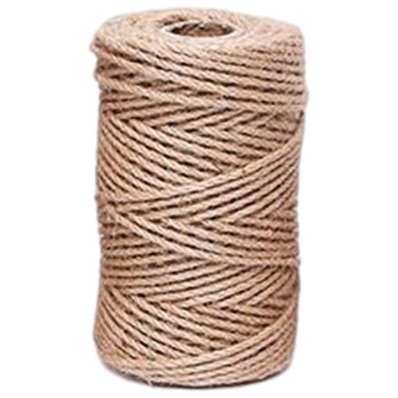 Bvdfgk Fine Jute Twine Twisted Sisal Rope for Cat Toys Recovering Gift Wrap Cat Scratch 4mm