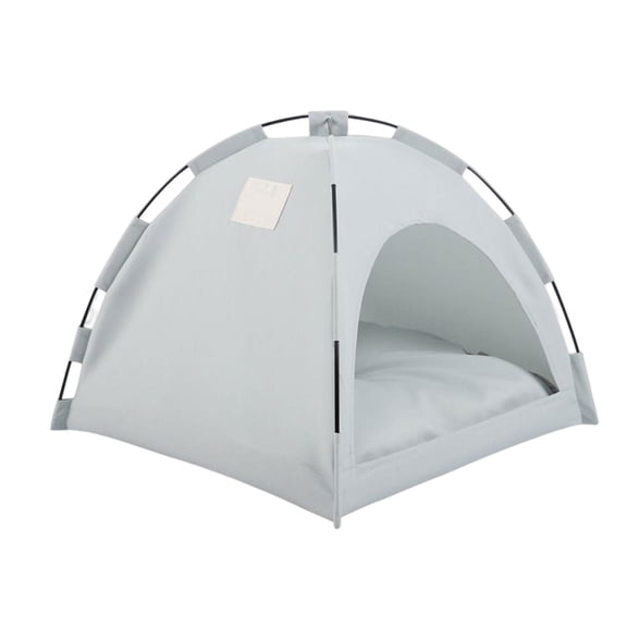 Bvdfgk Guinea Pig Tent Rainproof Outdoor Cat Tent Accessory Sunscreen Stray Cat Shelter 50 x 50cm Gray