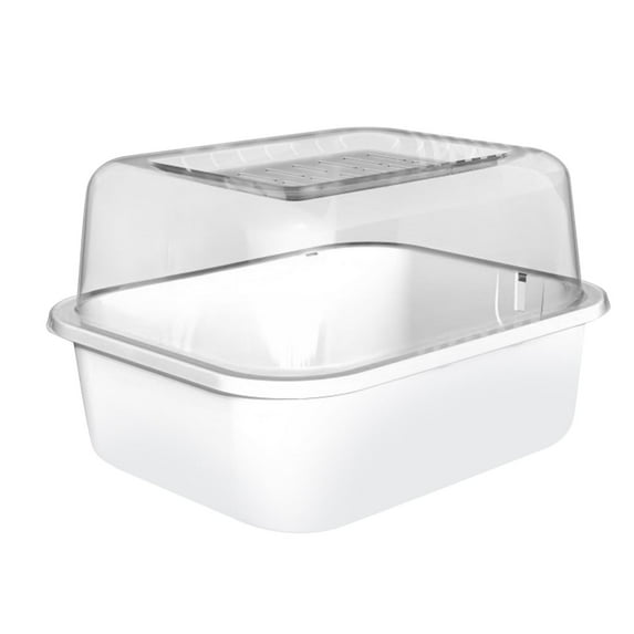 Bvdfgk Hamster Cage Portable for Hedgehogs Ferret Guinea Pig Clear Breathable Villa only cage