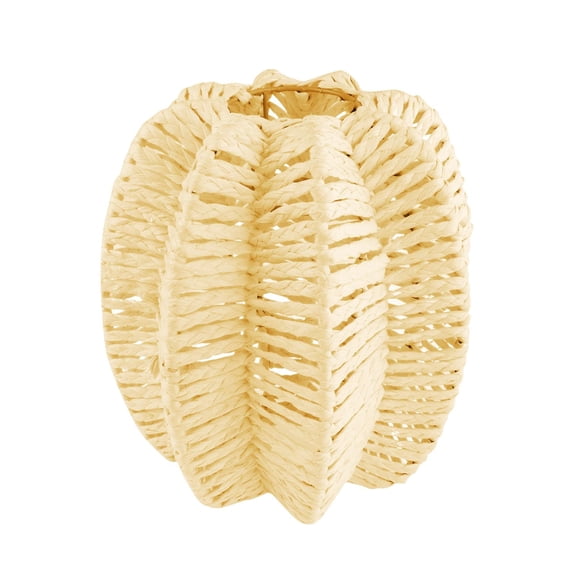 Bvdfgk Handwoven Lamp Shade Ceiling Light Fixture Floor Lamp Decors Lampshade for House