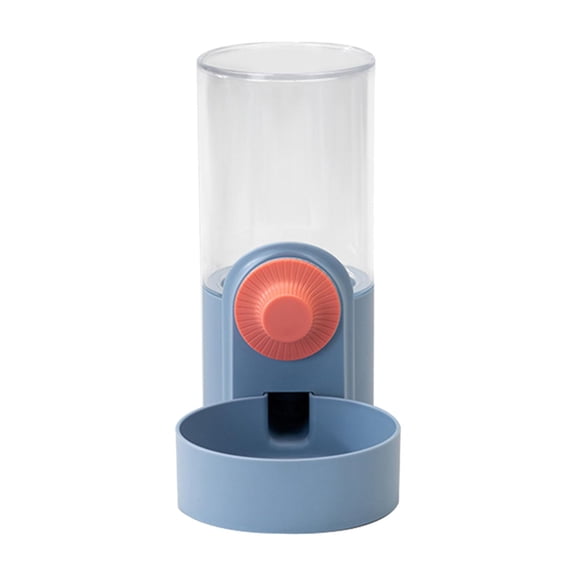 Bvdfgk Hanging Automatic Water Dispenser Auto Fill Pet Drinker Lightweight Dog Drinking Blue