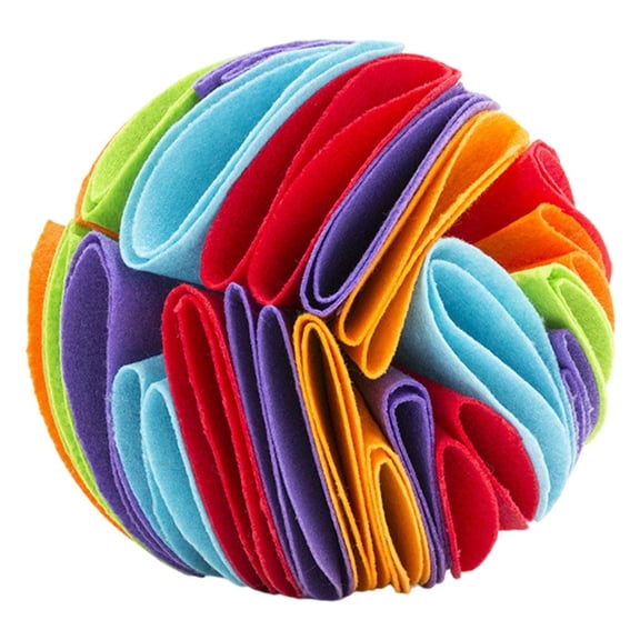 Bvdfgk Interactive Dog Toys, Snuffle Ball for Dogs Smell Training, Interactive Feeding colorful s