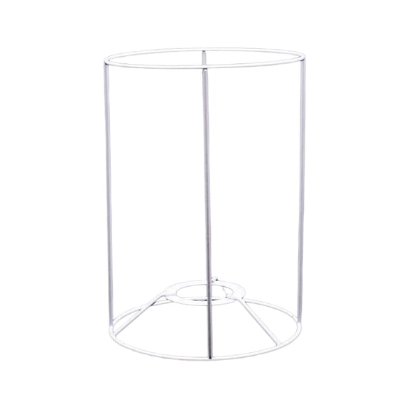 Bvdfgk Lamp Shade Frame Lampshade Frame Metal Lightweight Holder DIY Support Lamp Shade 14cm x 12 cm Round