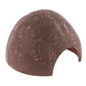 Bvdfgk Natural Hut - Non-toxic, Coconut Reptile Hideouts, Lizard, Spider Aquarium Fish