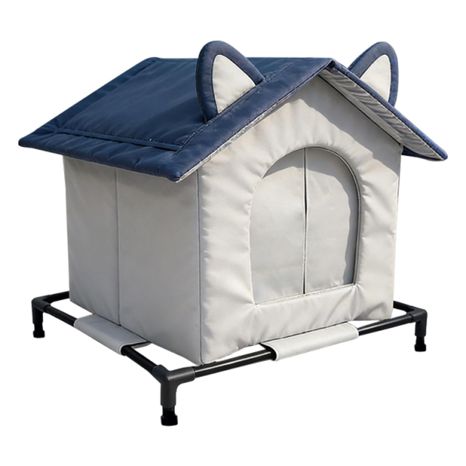 Bvdfgk Outdoor Stray Cat House Feral Cat Shelter Durability Winter Pet Supplies Premium Small
