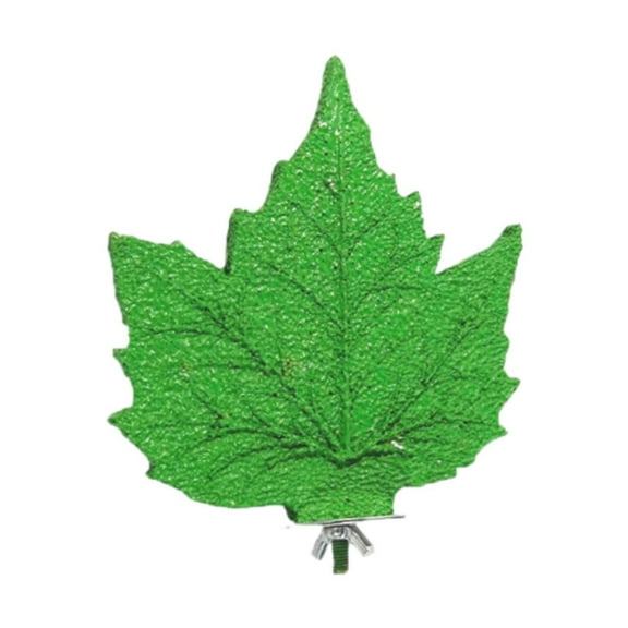 Bvdfgk Parrot Perch Stand Leaf Bird Claw Grinding Rod for Finches Parakeets Conures Green