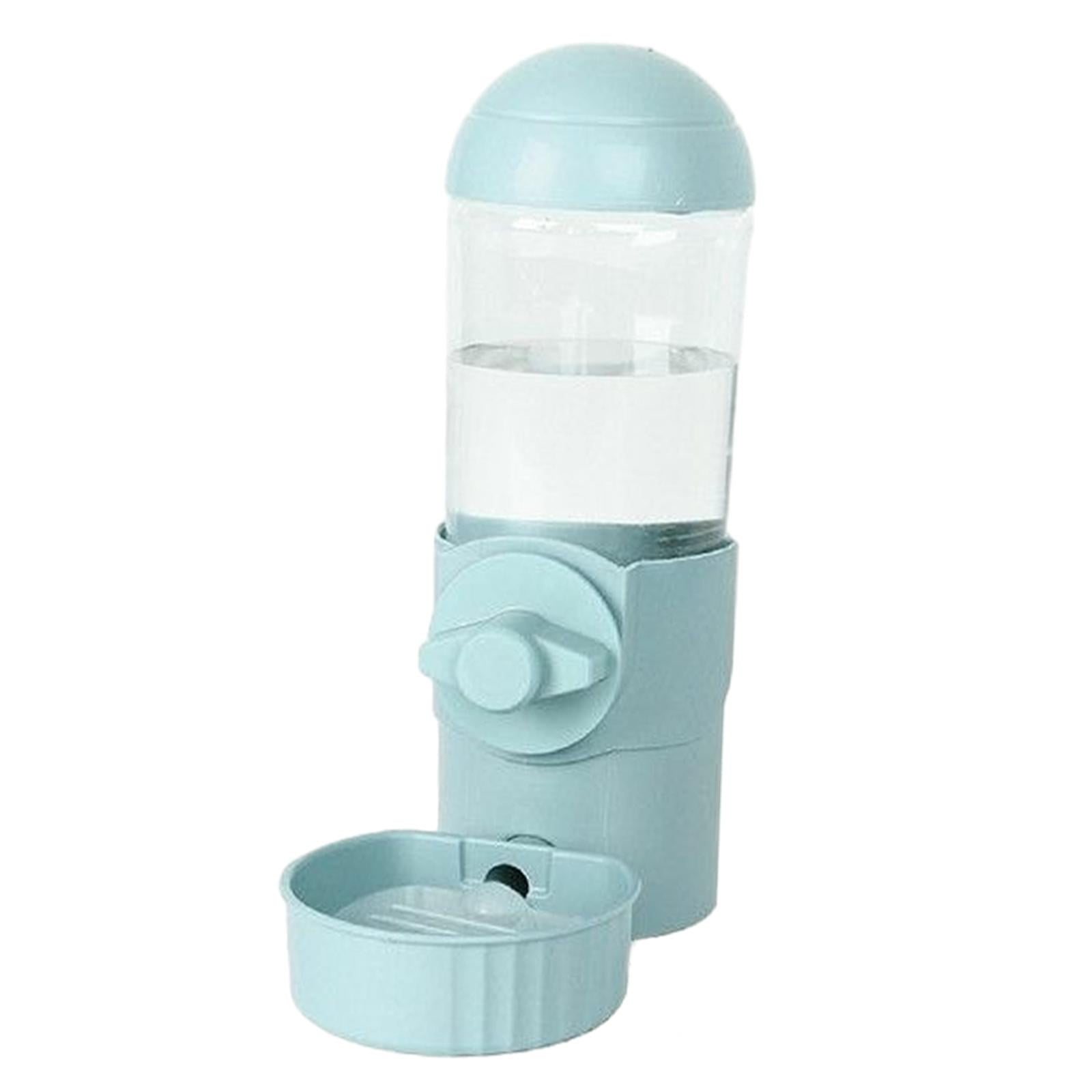 Bvdfgk Pet Water Drinker Cage Hanging Drinking Bottle Automatic Pet Water Fountain Easy Blue