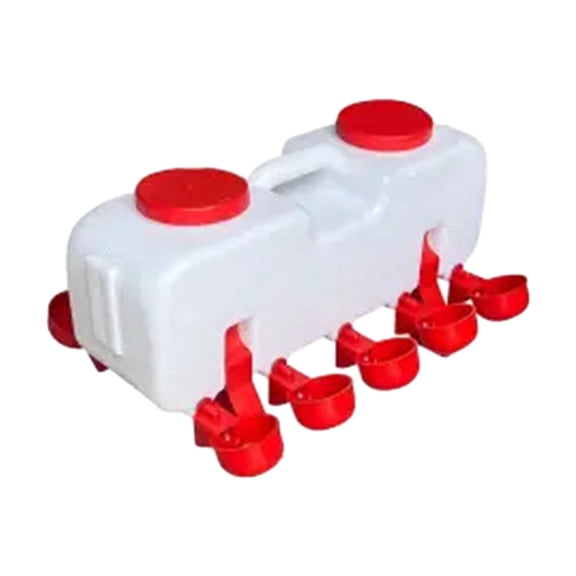 Bvdfgk Poultry Waterer, Chicken Waterer, Chick Water Dispenser, for Birds, Quail, Farm, semi automatic S