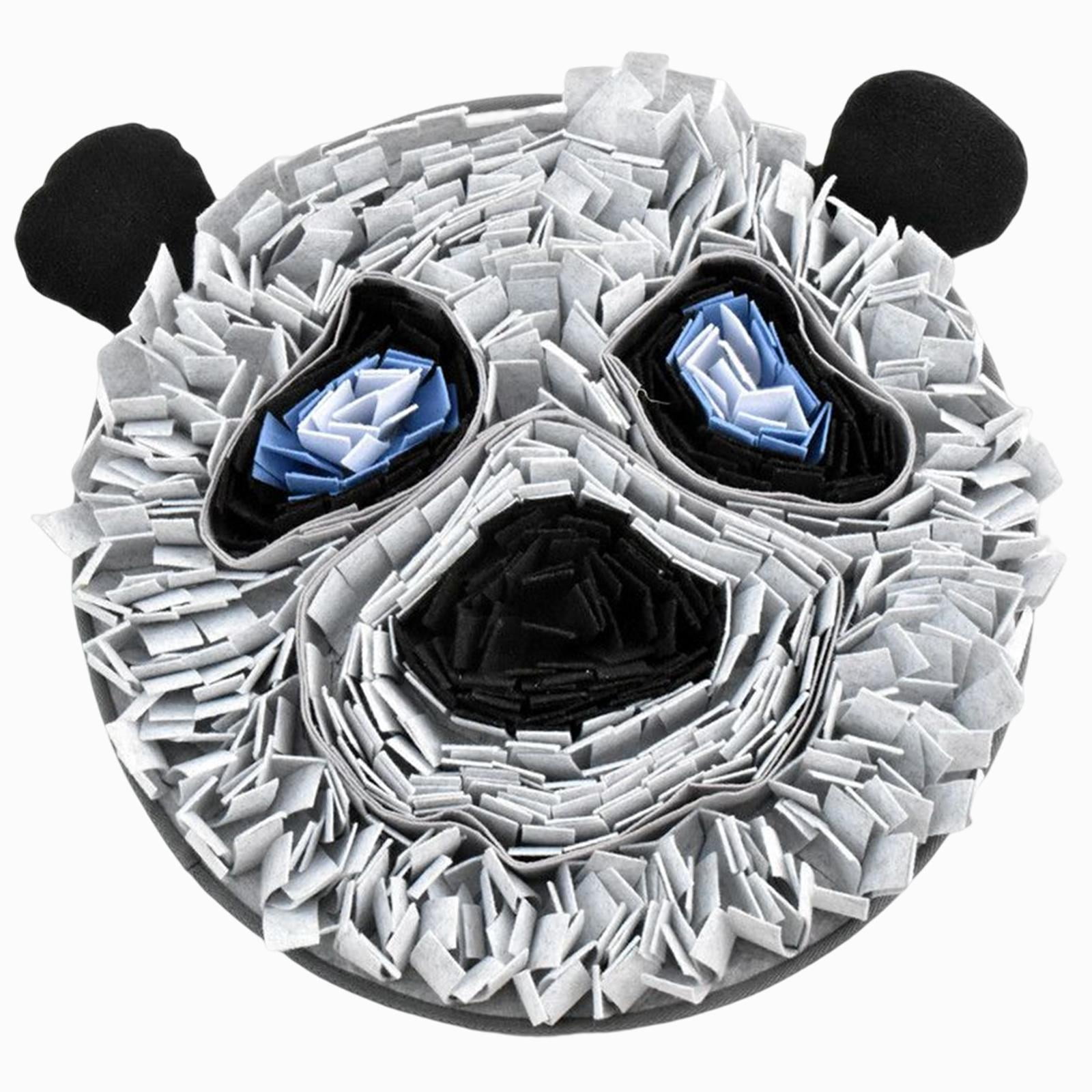 Bvdfgk Snuffle Mat Pet Dog Feeding Mat Interactive Dog Toy Large Medium Small Puppy Cat White Gray