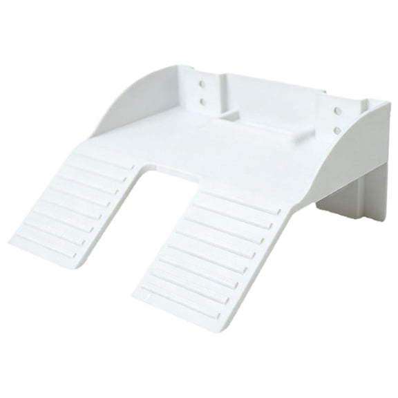 Bvdfgk Turtle Resting Basking Platform Reptile Tank Ladder Terrarium Accessories Reptile Habitat for Turtles Terrapin Bearded Dragon White