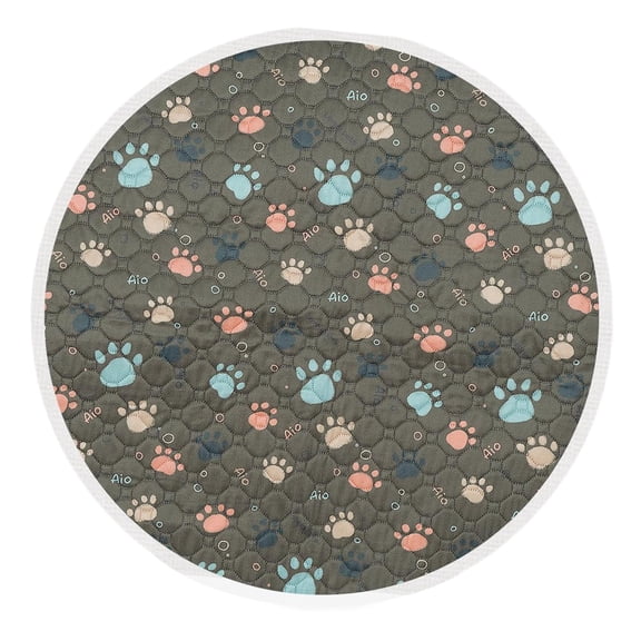 Bvdfgk Washable Dog Pee Pad Dog Mat Absorbent Waterproof Dog Pee Pad Reusable Potty Mat brown