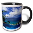 thumbnail image 1 of 3drose, Bvi, Virgin Gorda, Little Dix Bay, Resort, Poolside-ca10 Wbi0008 - Walter Bibikow, 15oz Two-tone Black Mug, 1 of 6