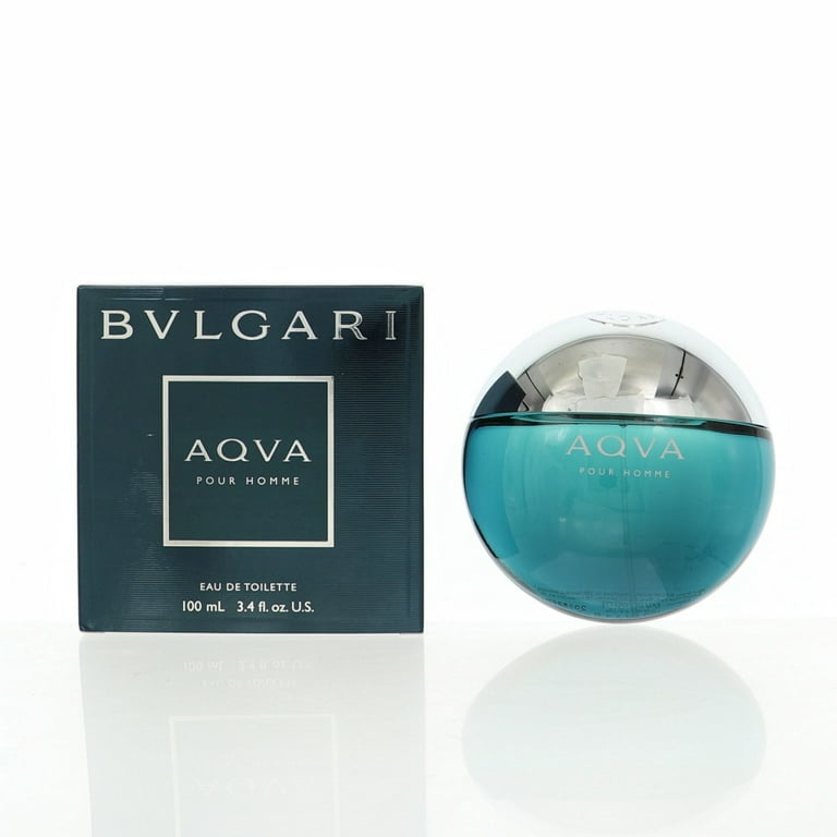 Bvlgari Aqva Pour Homme Edt Spray for Men 100ml/3.4oz - Walmart.com