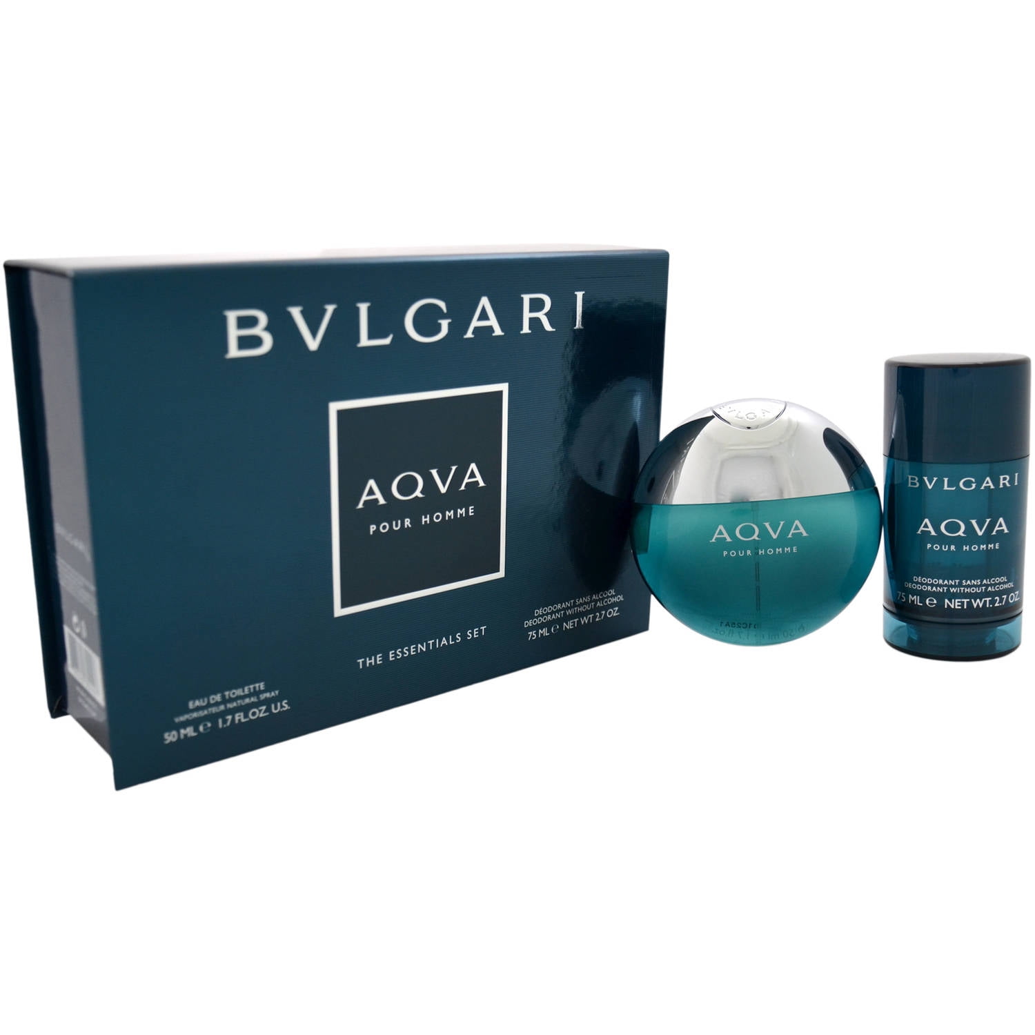 Bvlgari Aqva Fragrance Gift Set for Men, 2 pc