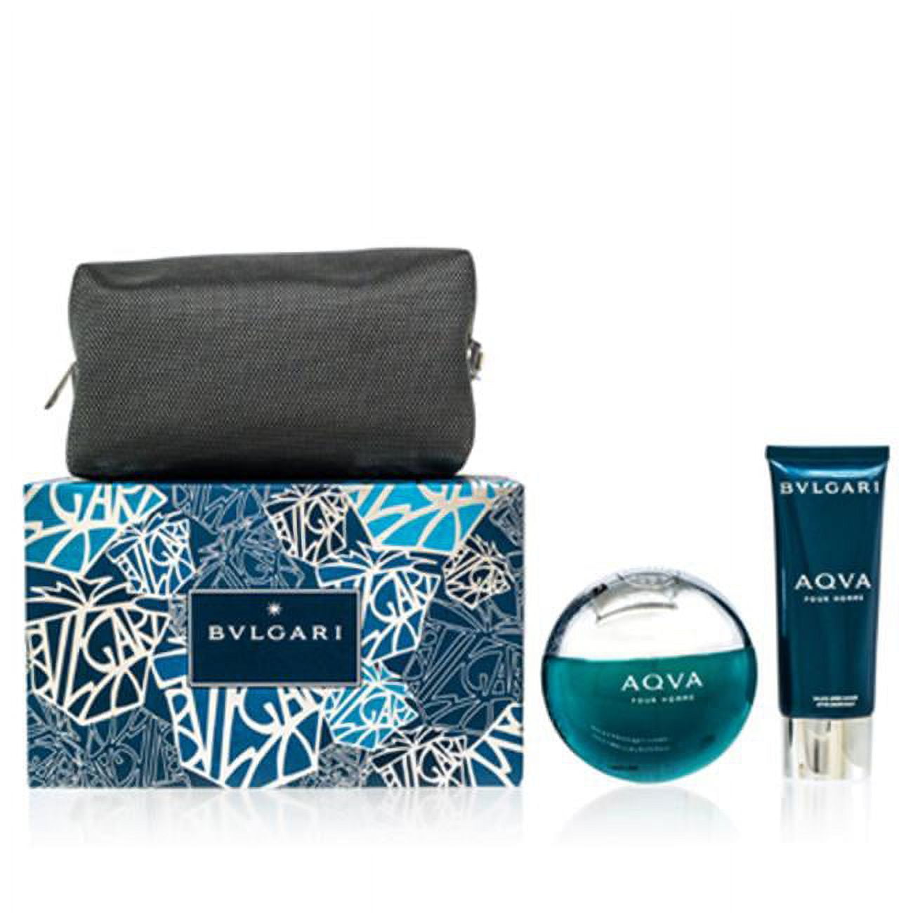 【シュリンク未開封新品】BVLGARI AQVA 3点セット オードトワレ他 シュリンク未開封新品】BVLGARI AQVA 3点セット オードトワレ他