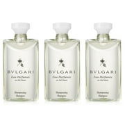 Bvlgari Au The Blanc Shampoo White Tea - 2.5 Fl Oz Each - Set of 3