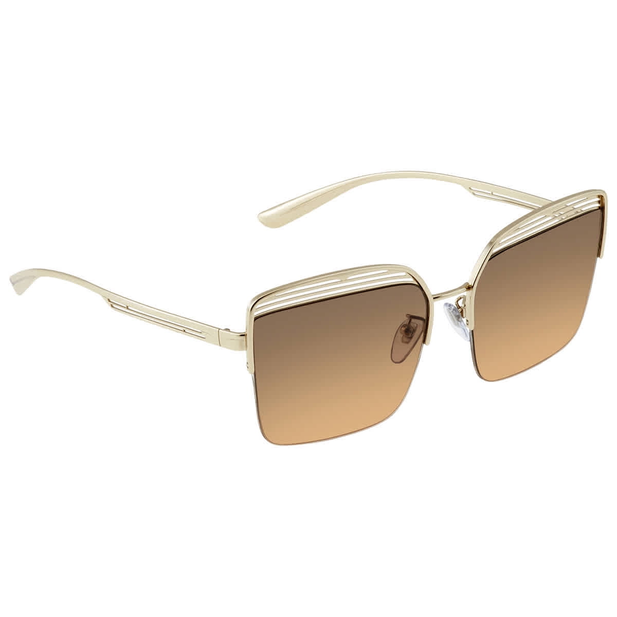 Bvlgari Women's 0BV6087B 20144Z 57 Sunglasses, Pink  Gold/Greymirrorrosegold: Buy Online at Best Price in UAE - Amazon.ae