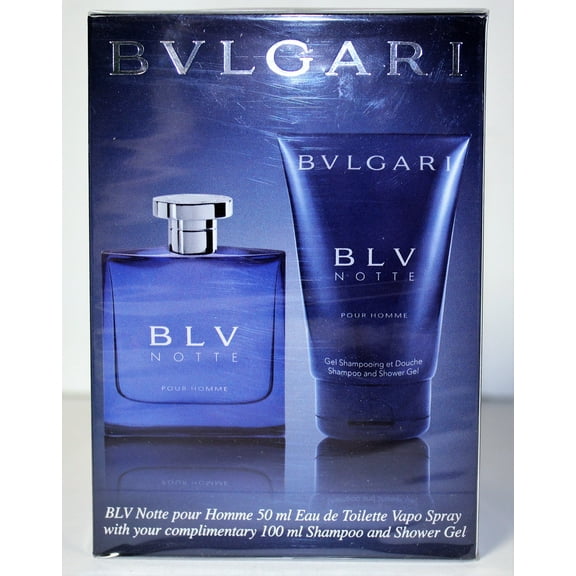 Bvlgari Blv Notte Pour Homme 2 Pcs Set Travel Duo For Men Discontinued