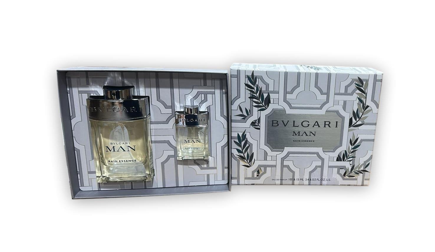 Bvlgari Man Rain Essence 3.4 oz EDP Spray Mens Cologne+ 0.5 oz EDP