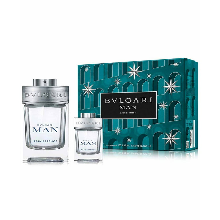 Bvlgari Bvlgari Man Rain Essence , 2 Pc Gift Set 3.3oz EDP Spray