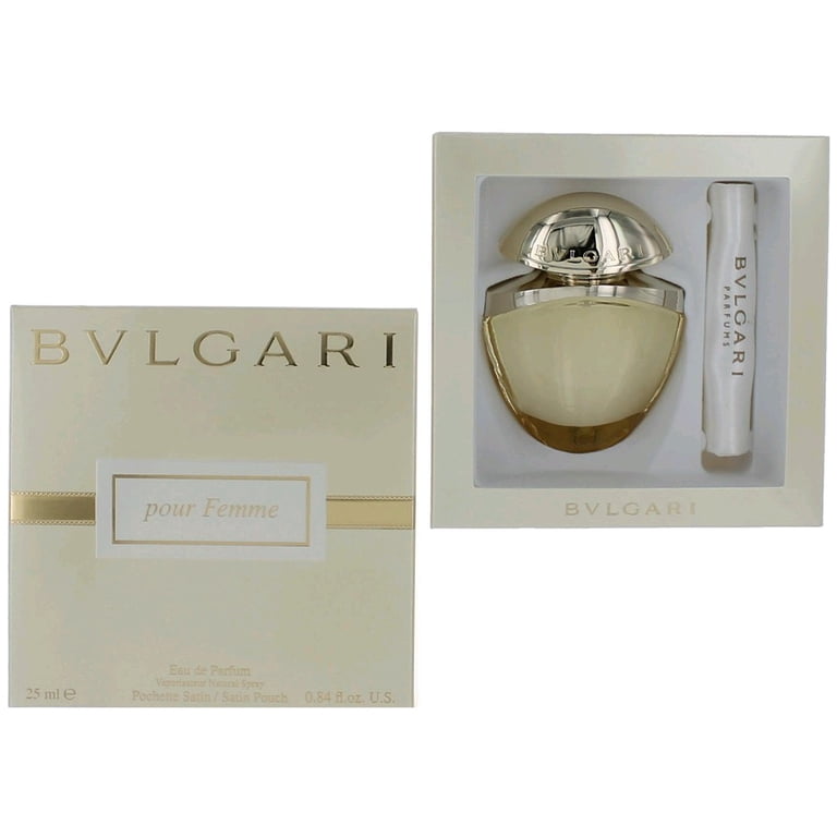 Bvlgari Pour Femme by Bvlgari, .84 oz EDP Spray with Satin Pouch
