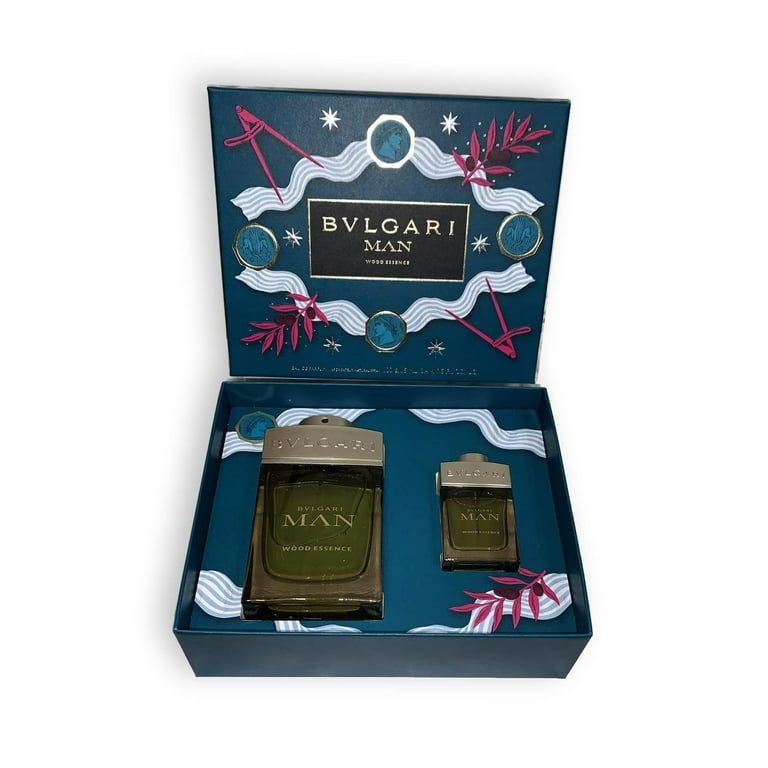 Bvlgari Wood Essence 3.04 oz EDP Spray+ 0.5 oz EDP Mens Gift Set