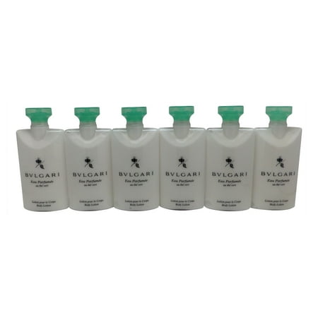 Bvlgari au the vert Green Tea Body Lotion lot of 6 each 2.5oz Total of 15oz