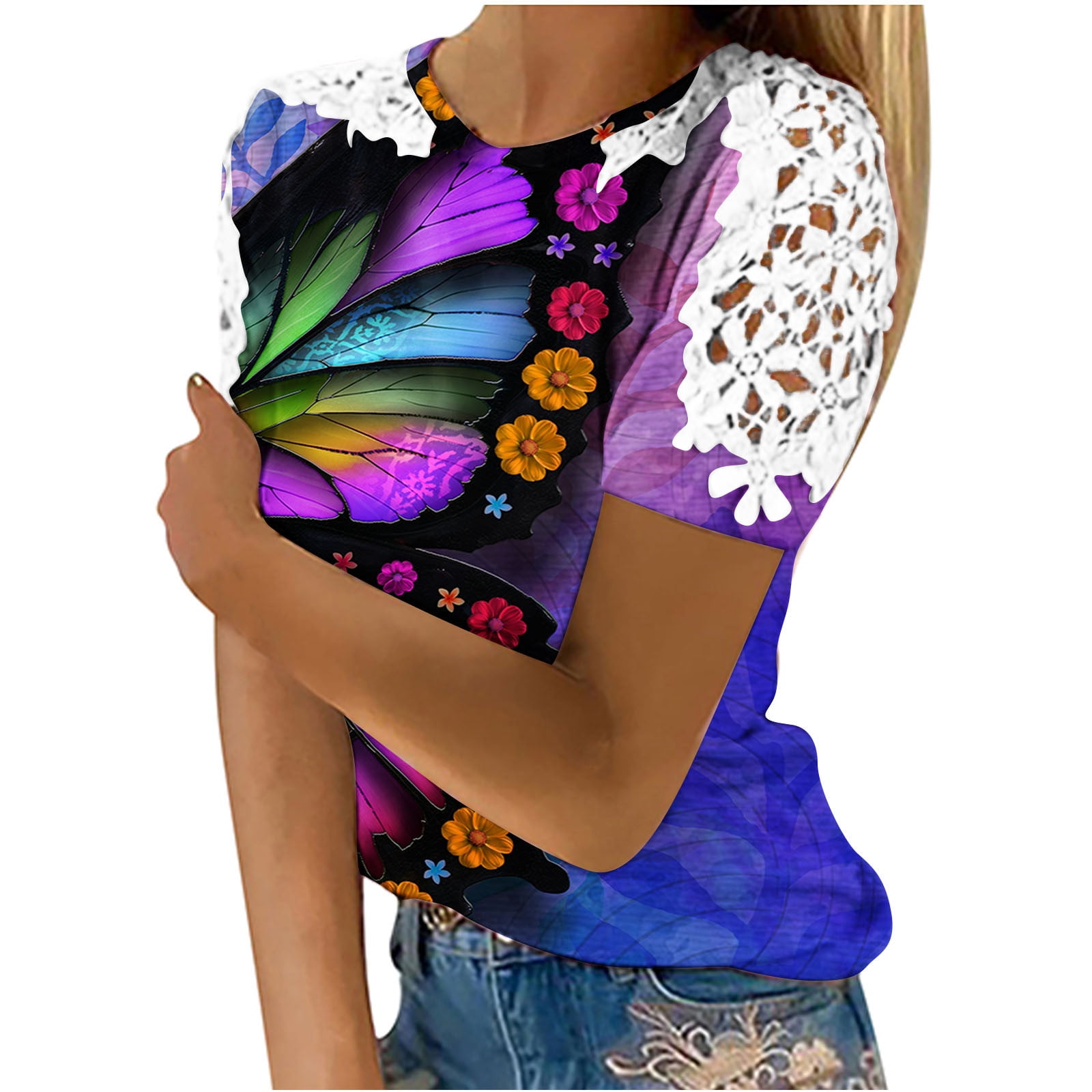 Bvodoz Tunics Or Tops To Wear with Leggings Plus Size Woman Top Plus