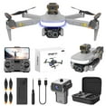 Bvxeep Drones with Camera 4K, 2.4G WIFI FPV Drone With 4K Camera For