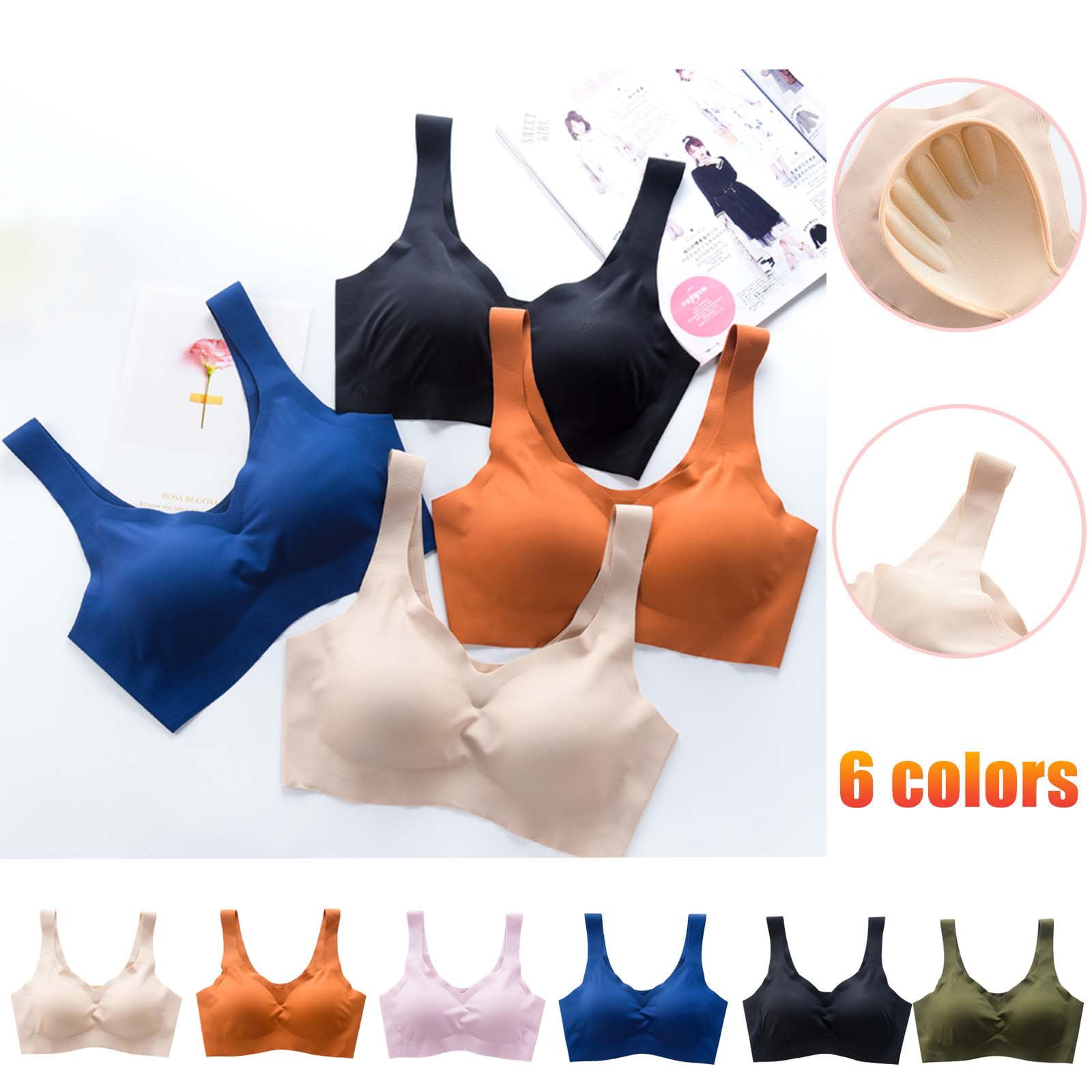 Bvxeep Women's Crop Top Tube Top Bandeau Daily Bra - Walmart.com