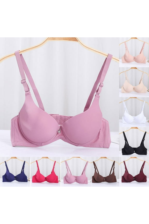 Women's Lifting Seamless-Drooping Side Armpit Control Bra Cup Daily Bra