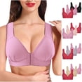 thumbnail image 1 of Bvxeep Women's Solid Color Bra Underwear3 Bra Everyday Everyday Bra, 1 of 10