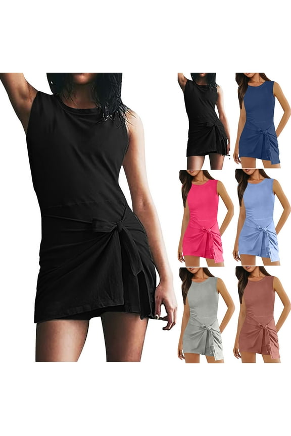 Women's Summer Casual Breathable Comfortable Sports Solid Color Jumpsuit Bodysuit Jumpsuit Shorts