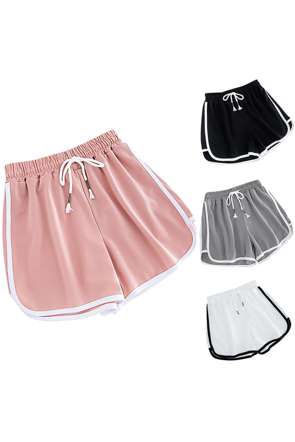 Women's Summer Women's Outer Wear 3/4 Length Loose-Fitting Wide Leg Sweet Style Casual Shorts