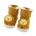 thumbnail image 1 of Bwdbhd Baby Shoe Baby Sock Shoes Toddler Cartoon Soft Rubber Sole Non Slip Floor Slipper for Boys Girls First Walking A,6-12 Months, 1 of 4