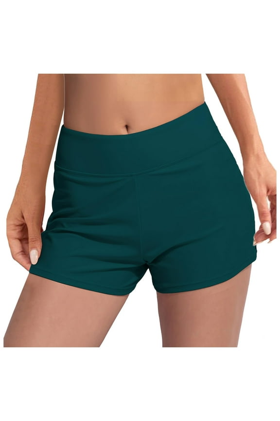 Bikini Bottoms for Women String Bathing Suit Bottom with Moderate Coverage Low Waist Swim Bottom Green,S