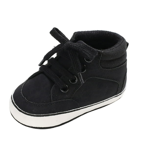 Bwdbhd Boys Sneakers Toddler Baby Boy Shoes Sneakers for Boys and Girls Breathable Athletic Running Sports Sneakers Black,6