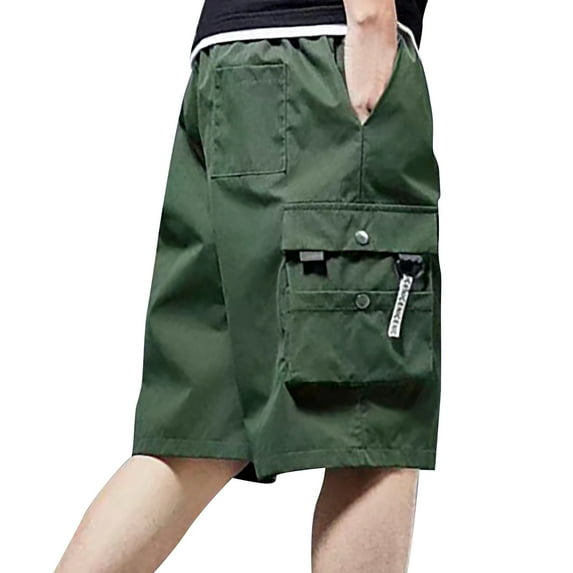 Bwdbhd Cargo Pants for Men Solid Outdoor Straight Type Cargo Pants Casual Mens Pants AG,XL
