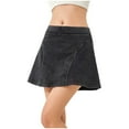 thumbnail image 1 of Bwdbhd Denim Shorts Women Bermuda Jean Shorts for Women Casual Mid Rise Ripped Distressed Denim Shorts Gray,L, 1 of 5